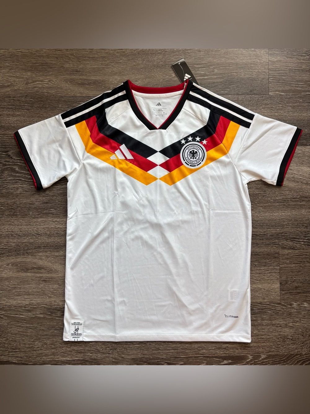 Adidas Germany World Cup 2026 Home Soccer Jersey Men’s Size Large Musiala